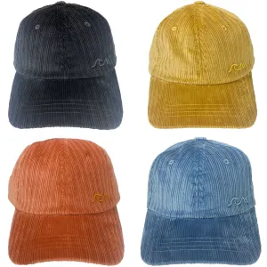 Bleubird Unisex Overland Corduroy 5 Panel Baseball Cap