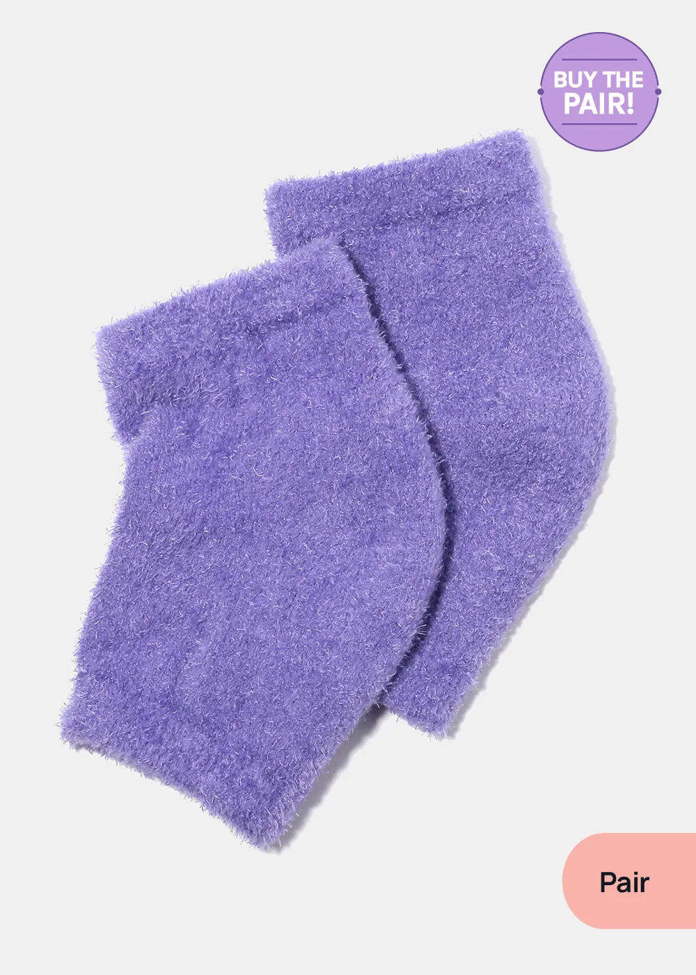 Gel Lined Heel and Elbow Spa Cover - Lavender
