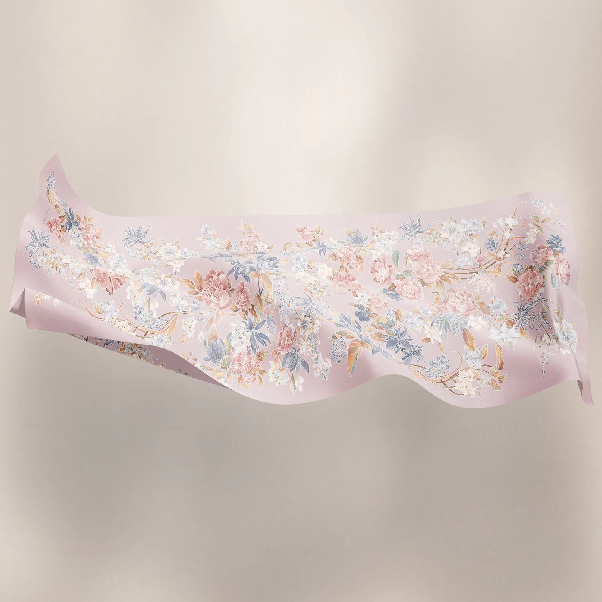LE Batik Floral in Dusty Rose