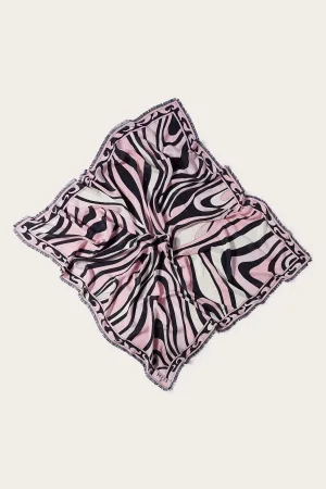Marmo-Print Large Scarf