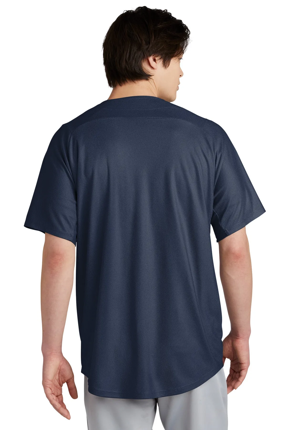 New Era Diamond Era Full-Button Jersey. NEA220