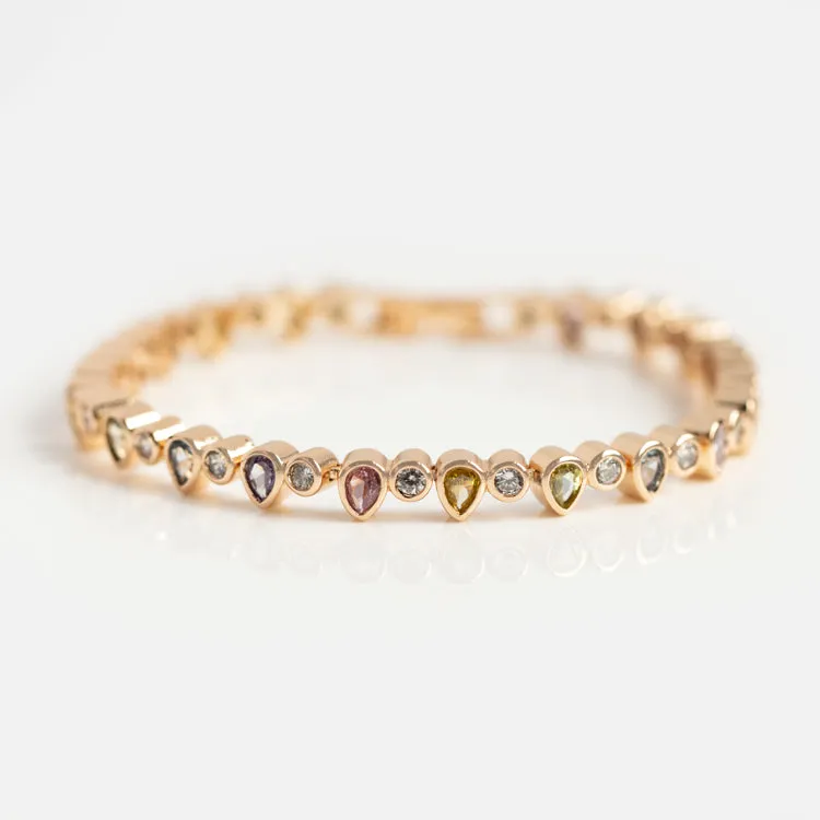 Teardrop Tennis Bracelet